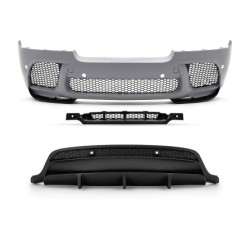 Body kit BMW X6 E71 (2007-2014) - M pack design, με φαρδύ splitter