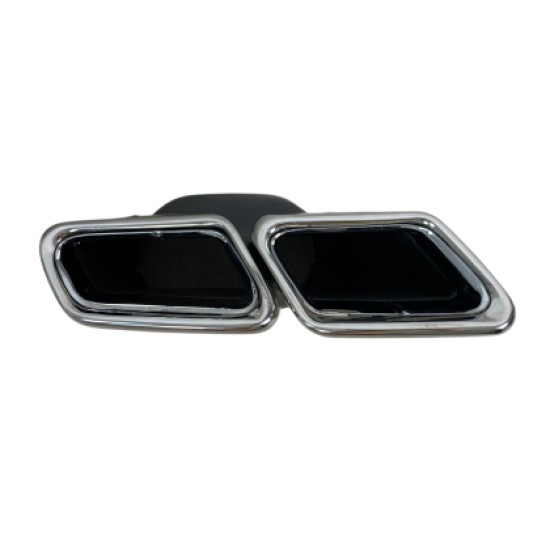 Μπούκες εξάτμισης E-Class W212 / S-Class W222 - χρωμίου