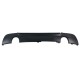 Diffuser προφυλακτήρα BMW E92 - M pack design διπλό για διπλή εξάτμιση