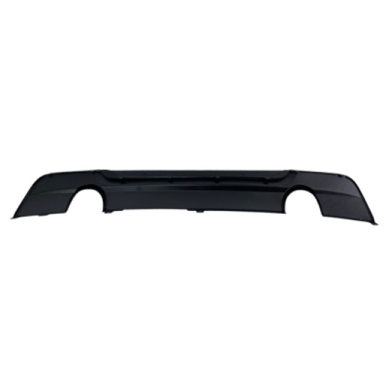 Diffuser προφυλακτήρα BMW E92 - M pack design διπλό για διπλή εξάτμιση