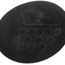 Πίσω φανάρια led για Vw New Beetle (1998-2005) - μαύρα - σετ 2τμχ.