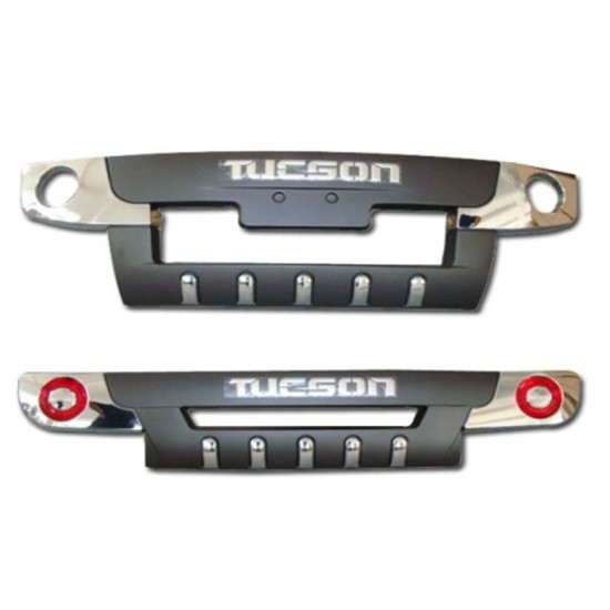 Εμπρόσθιο bull - bar και πίσω roll - bar για  για Hyundai Tucson (2004-2010) - 2τμχ.