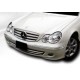 Μάσκα για Mercedes  C203 coupe(2000-2007) - 4 γρίλιες χρωμίου