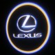 Προτζέκτορες πόρτας με λογότυπο Lexus με 5W led - με τρύπημα