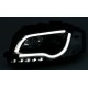 Φανάρια εμπρός led Lightbar Design για Audi A3 (2003-2008) - chrome , με λάμπες (Η1) - σετ 2τμχ.