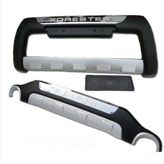 Εμπρόσθιο bull - bar και πίσω roll - bar για Subaru Forester (2008-2012)