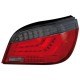 Πίσω φανάρια led lightbar design για BMW E60 (2003-2007) - φιμέ φλας - σετ 2τμχ.