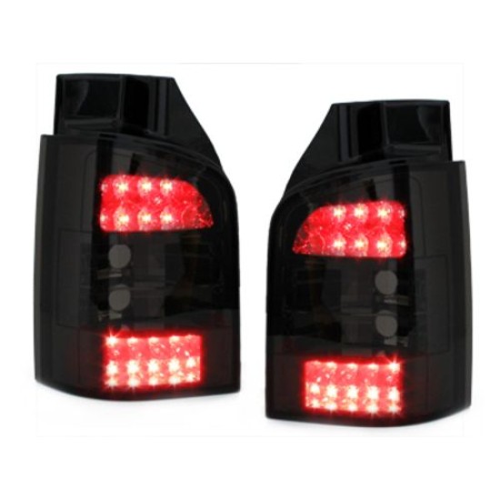 Πίσω φανάρια led για Vw Transporter T5 (2003-2009) - φιμέ - σετ 2τμχ.