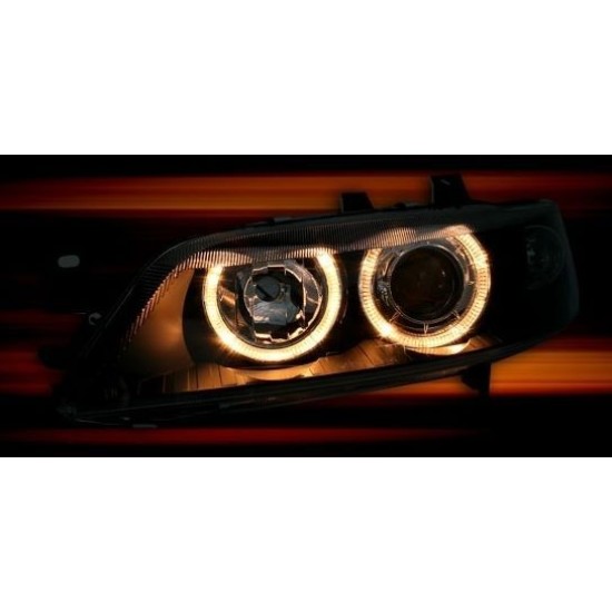 Φανάρια εμπρός angel eyes για Opel Vectra B (1996-2001) , χωρίς λάμπες (Η7) - σετ 2τμχ.