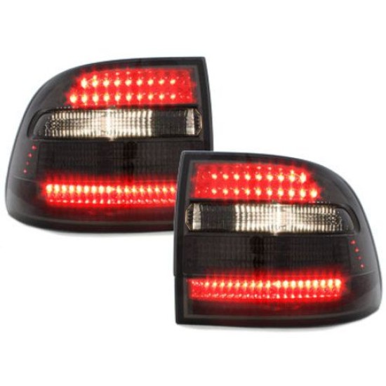 Πίσω φανάρια led για Porsche Cayenne (2003-2007) - μαύρα - σετ 2τμχ.