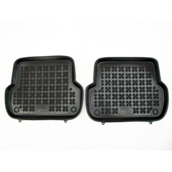 Λαστιχένια πατάκια Rezaw Plast για Audi A4 B6 / B7 (2001-2008) τύπου σκαφάκι - 4τμχ.