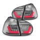 Πίσω φανάρια led για VW Golf 5 - lightbar design chrome - σετ 2τμχ.