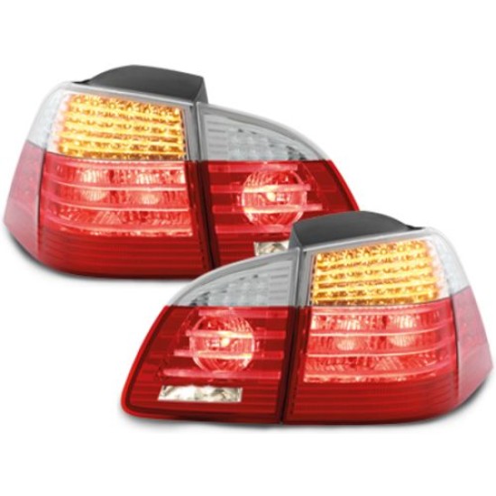 Πίσω φανάρια led  για BMW E61  (2003-2007) - led φλας - σετ 2τμχ.