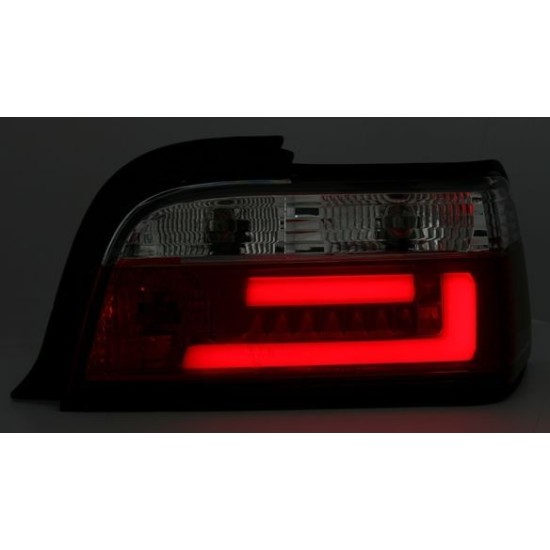 Πίσω φανάρια led για BMW E36  (1991-1999) 2d coupe - lightbar design - σετ 2τμχ.