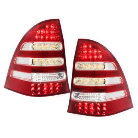 Πίσω φανάρια led Mercedes combi C-Class W203 (2000-2004) - σετ 2τμχ.