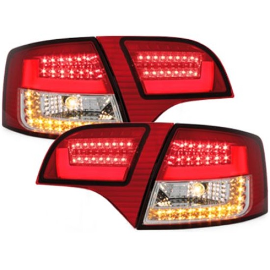 Πίσω φανάρια led για Audi A4 combi (2004-2007) - σετ 2τμχ.