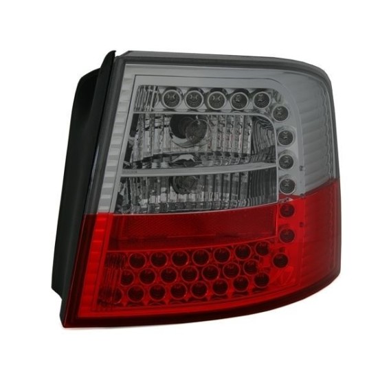 Πίσω φανάρια led για Audi A6 combi (1997-2004) - φιμέ φλας - σετ 2τμχ.