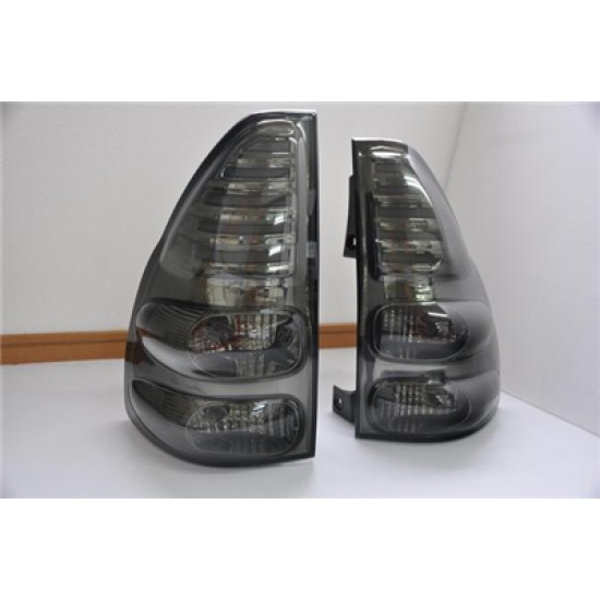 Πίσω φανάρια led για Toyota Land Cruiser 120  (2003-2009) - φιμέ - σετ 2τμχ.