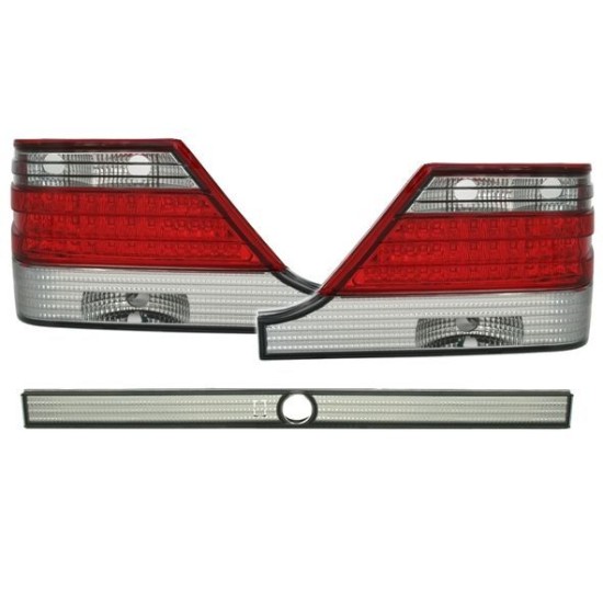 Πίσω φανάρια led Mercedes W140 (1991-1998) - σετ 2τμχ.