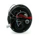 Φανάρια εμπρός angel eyes για Mini Cooper (2002-2004) - chrome , με λάμπες (Η1) - σετ 2τμχ.