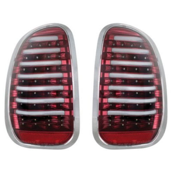 Πίσω φανάρια led για Mini Cooper (2009+) - μαύρα - σετ 2τμχ.