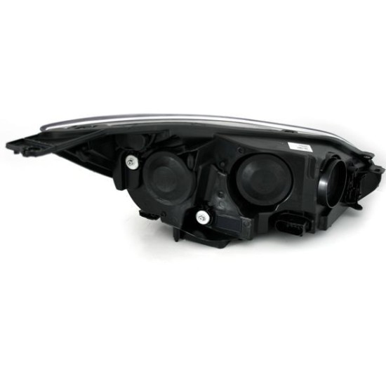 Φανάρια εμπρός led για Ford Focus (2011+) - chrome , χωρίς λάμπες (Η7) - σετ 2τμχ.