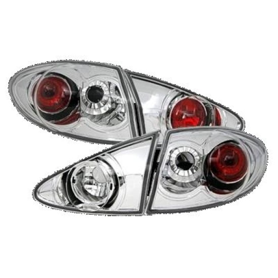 Πίσω φανάρια led Alfa Romeo 147 - chrome - σετ 2τμχ.