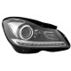 Φανάρια εμπρός led lightbar για Mercedes C-CLASS W204 (2011+) , με λάμπες (Η1) - σετ 2τμχ.