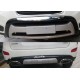 Εμπρόσθιο bull - bar και πίσω roll - bar  για Hyundai Santa Fe (2010-2012) - ασημένια