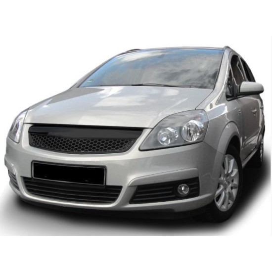 Μάσκα χωρίς σήμα για Opel Zafira B (2005-2008) - κυψελωτή μαύρη