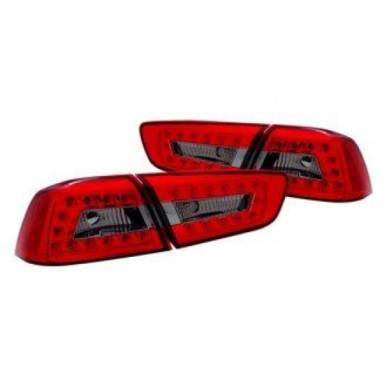 Πίσω φανάρια led για Mitsubishi Lancer (2008+) - φιμέ - σετ 2τμχ.