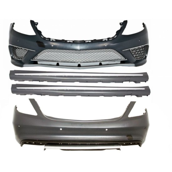 Body kit για Mercedes W222 S-class (2013+) - AMG packet 4 πορτο