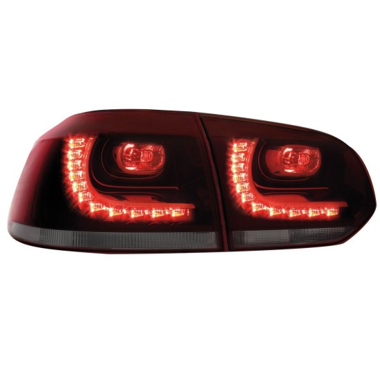 Πίσω φανάρια τύπου led για Vw Golf 6 - σετ 2τμχ.