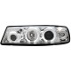 Φανάρια εμπρός angel eyes για Opel Calibra - chrome , με λάμπες (Η1) - σετ 2τμχ.