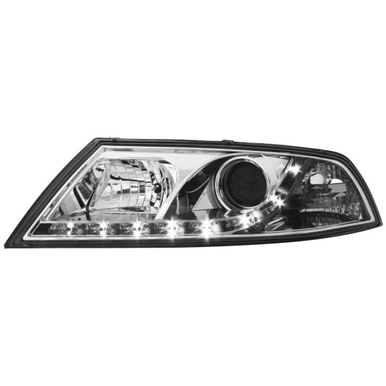 Φανάρια εμπρός led για Skoda Octavia (2004-2009) , χωρίς λάμπες (Η7) - σετ 2τμχ.