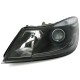 Φανάρια εμπρός led για Skoda Octavia (2008-2012) black , με λάμπες (Η1) - σετ 2τμχ.