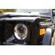 Φανάρια εμπρός για Mercedes W461 / W463 G- Class (1989-2010) , με λάμπες (Η1) - σετ 2τμχ.