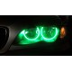 RGB δαχτυλίδια angel eyes led για BMW E46 coupe (1998-2003) / BMW E46 Sedan, Combi (1998-2005) - με τηλεχειρισμό για αλλαγή χρωμάτων