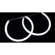 Δαχτυλίδια angel eyes για  BMW E46 coupe (1998-2003) / BMW E46 Sedan, Combi (1998-2005) - lightbar design - Λευκό χρώμα