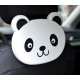 Αναδιπλούμενη ποτηροθήκη πλάτης με τραπεζάκι - με σχήμα panda