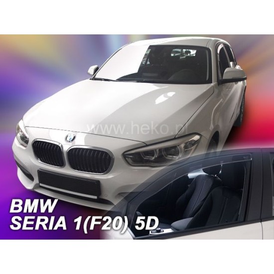 Ανεμοθραύστες για  BMW 1 F20  (2011+) 5 πορτο - 2 τμχ. εμπρός