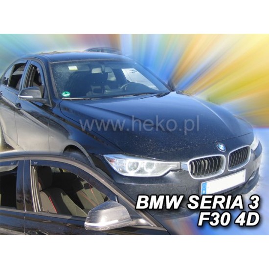 Ανεμοθραύστες για  BMW 3 F30  (2012+) sedan - 2 τμχ. εμπρός