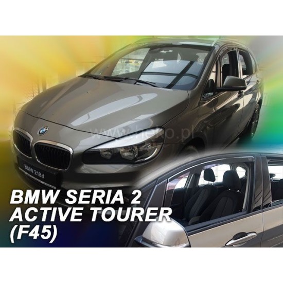 Ανεμοθραύστες για BMW 2 F45 Active Tourer (2015+) 5 πορτο - 4 τμχ. εμπρός και πίσω