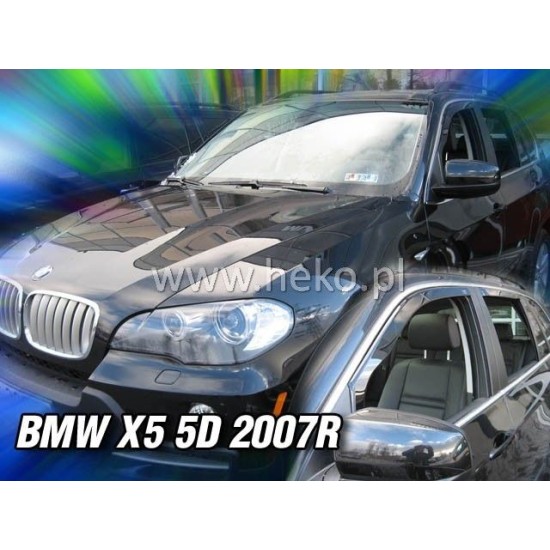 Ανεμοθραύστες για BMW X5 E70 (2006-2013) - 4 τμχ. εμπρός και πίσω