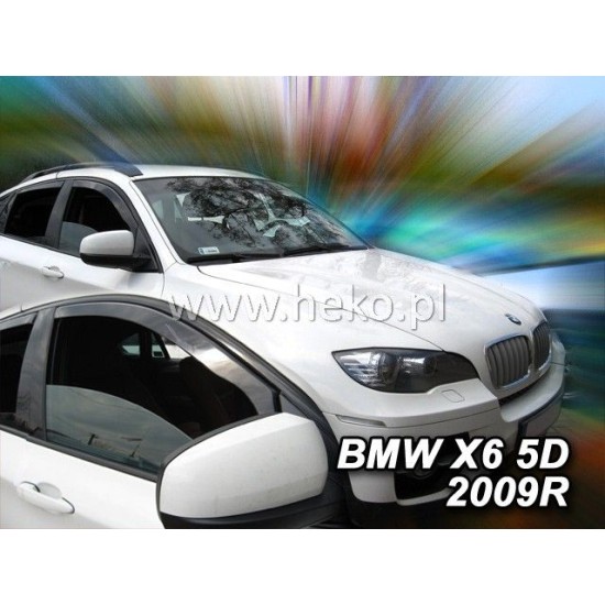 Ανεμοθραύστες για BMW X6 E71 (2007+) - 2 τμχ. εμπρός