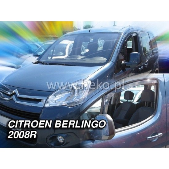 Ανεμοθραύστες για Citroen Berlingo (2008-2017) / Peugeot Partner (2008-2017) - 2 τμχ. εμπρός