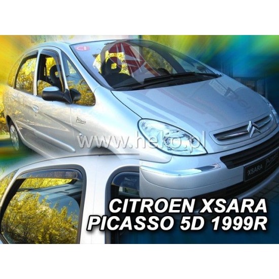 Ανεμοθραύστες για Citroen Xsara (1997-2004) 5 πορτο - 2 τμχ. εμπρός