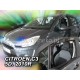 Ανεμοθραύστες για Citroen C3 (2002-2009) 5 πορτο - 2 τμχ. εμπρός