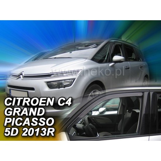 Ανεμοθραύστες για Citroen C4  Picasso / Grand (2013+) 5 πορτο - 2 τμχ. εμπρός