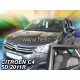 Ανεμοθραύστες για Citroen C4  II (2010+) 5 πορτο - 4 τμχ. εμπρός και πίσω